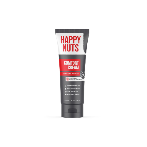 HAPPY NUTS Comfort Cream Deodorant - Sweat Defense - 2.25 oz