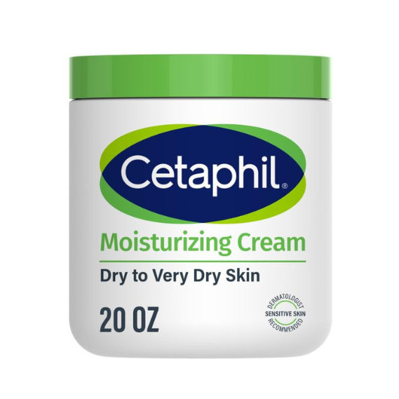 Cetaphil Moisturizing Cream for Face and Body, Dry to Very Dry - 20 oz