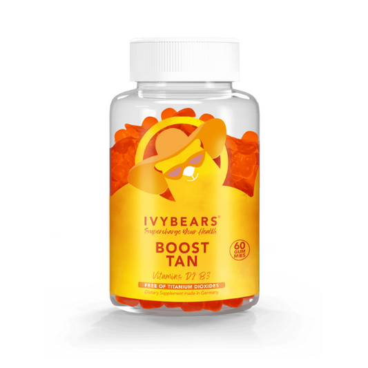 Ivy Bears Boost Tan, 60 Gummies