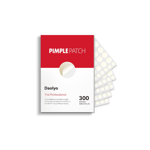 Pimple Patches for Face - 4 Size, 300 Count - With Salicylic Acid, Tea Tree & Calendula Oil